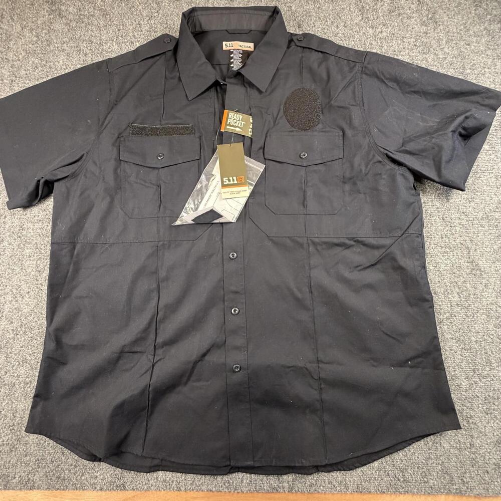 5.11 Tactical TacLite PDW B-Class Short Sleeve‎ Shirt XXL #1188